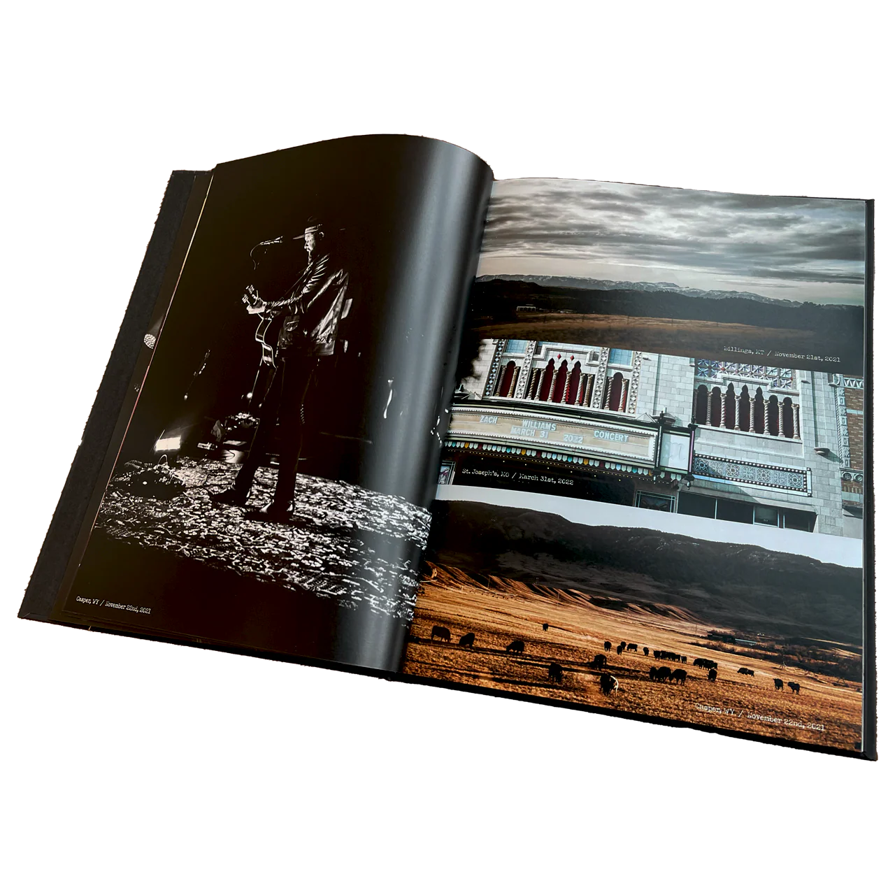 Zach Williams Tour Photo Book