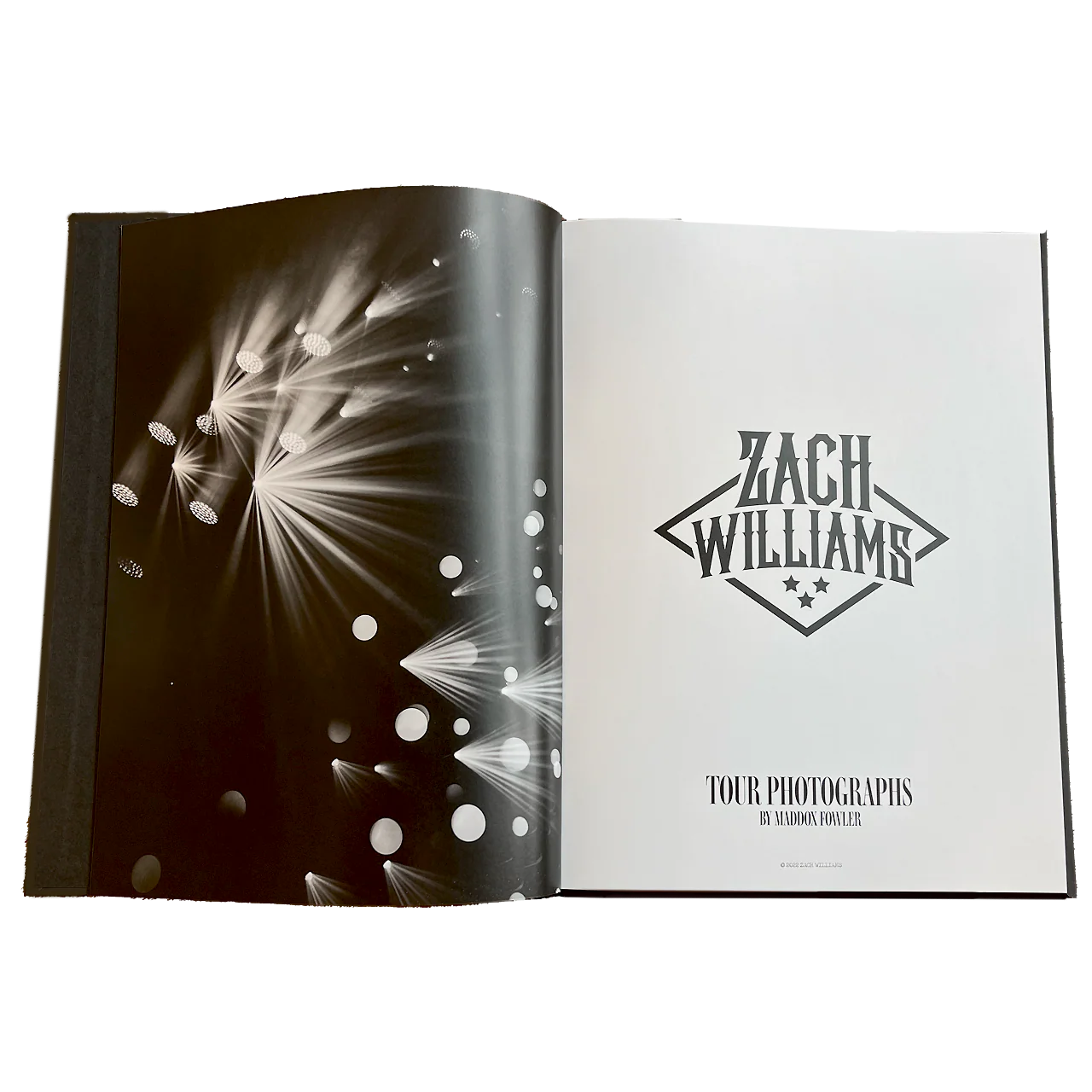 Zach Williams Tour Photo Book