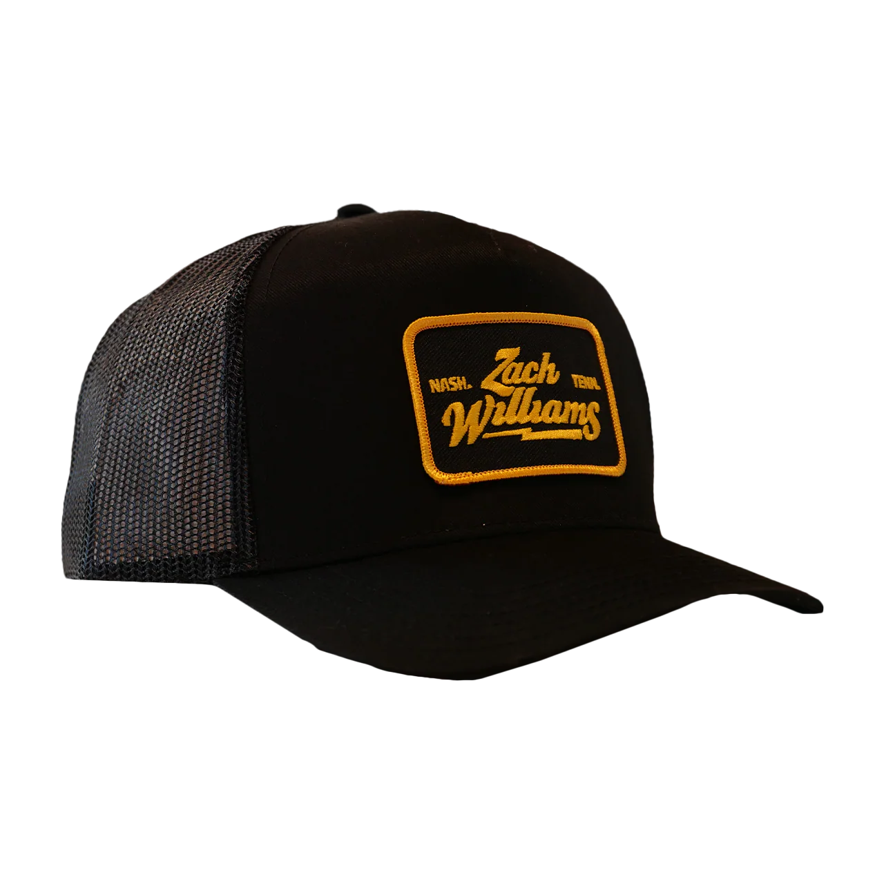 Zach Williams Gold Black Trucker Hat