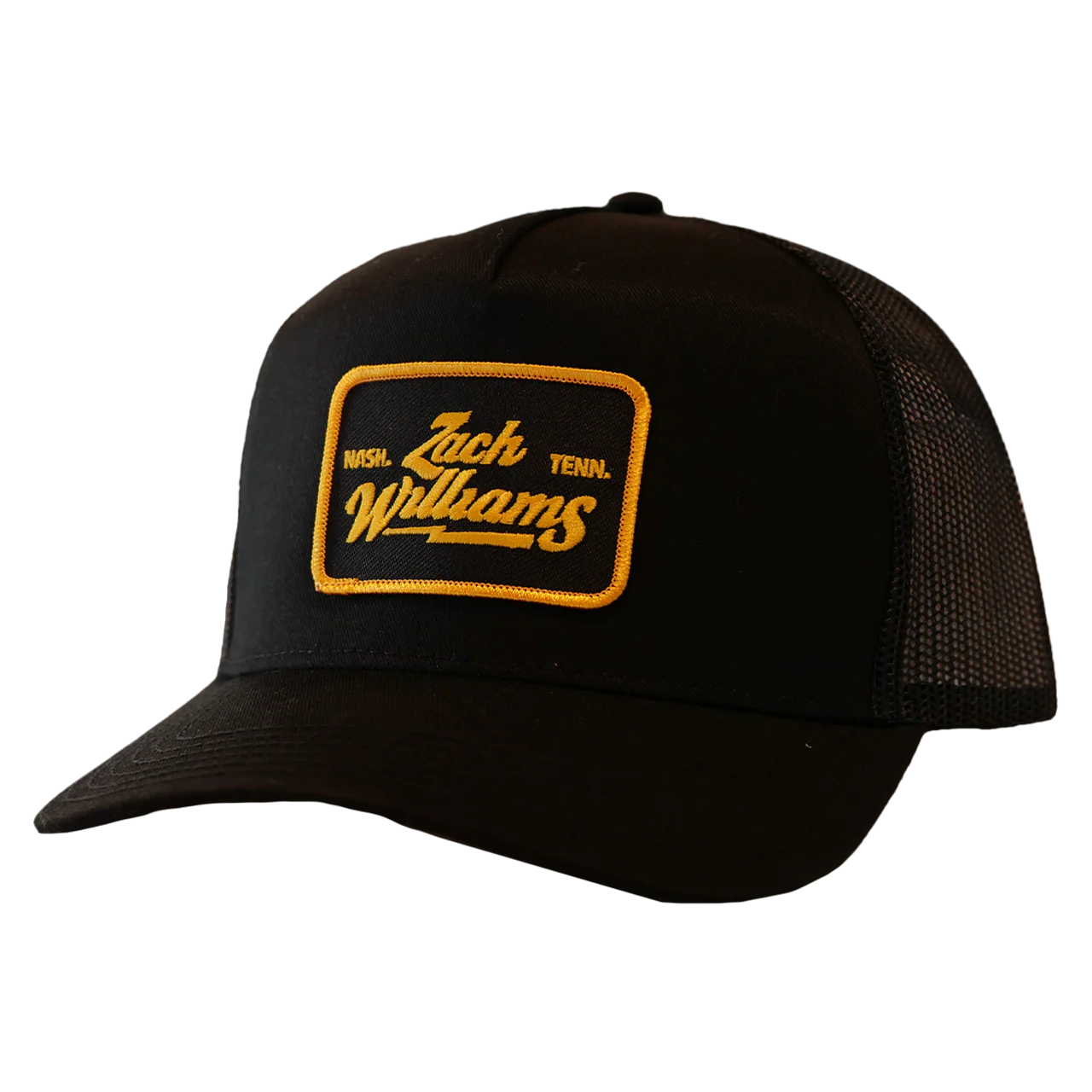 Zach Williams Gold Black Trucker Hat