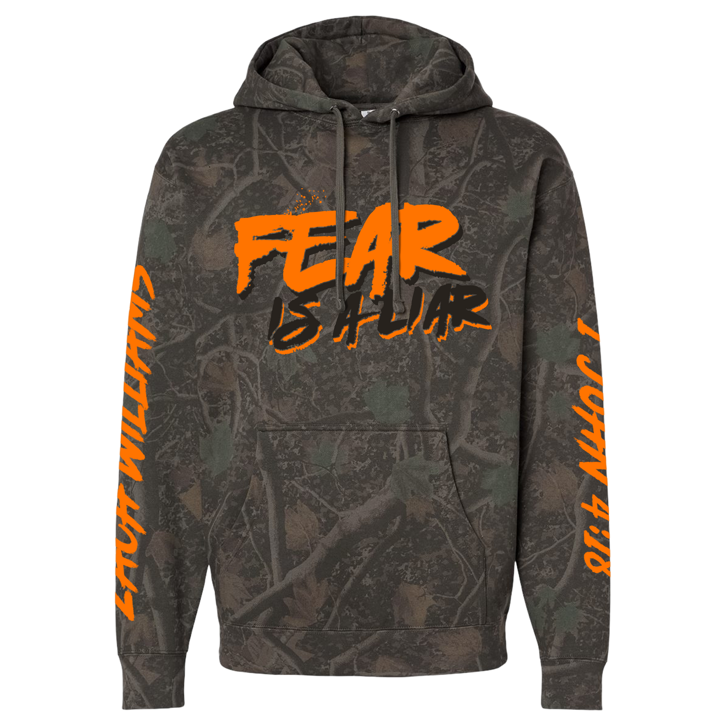 Fear Is A Liar Camo Hoodie