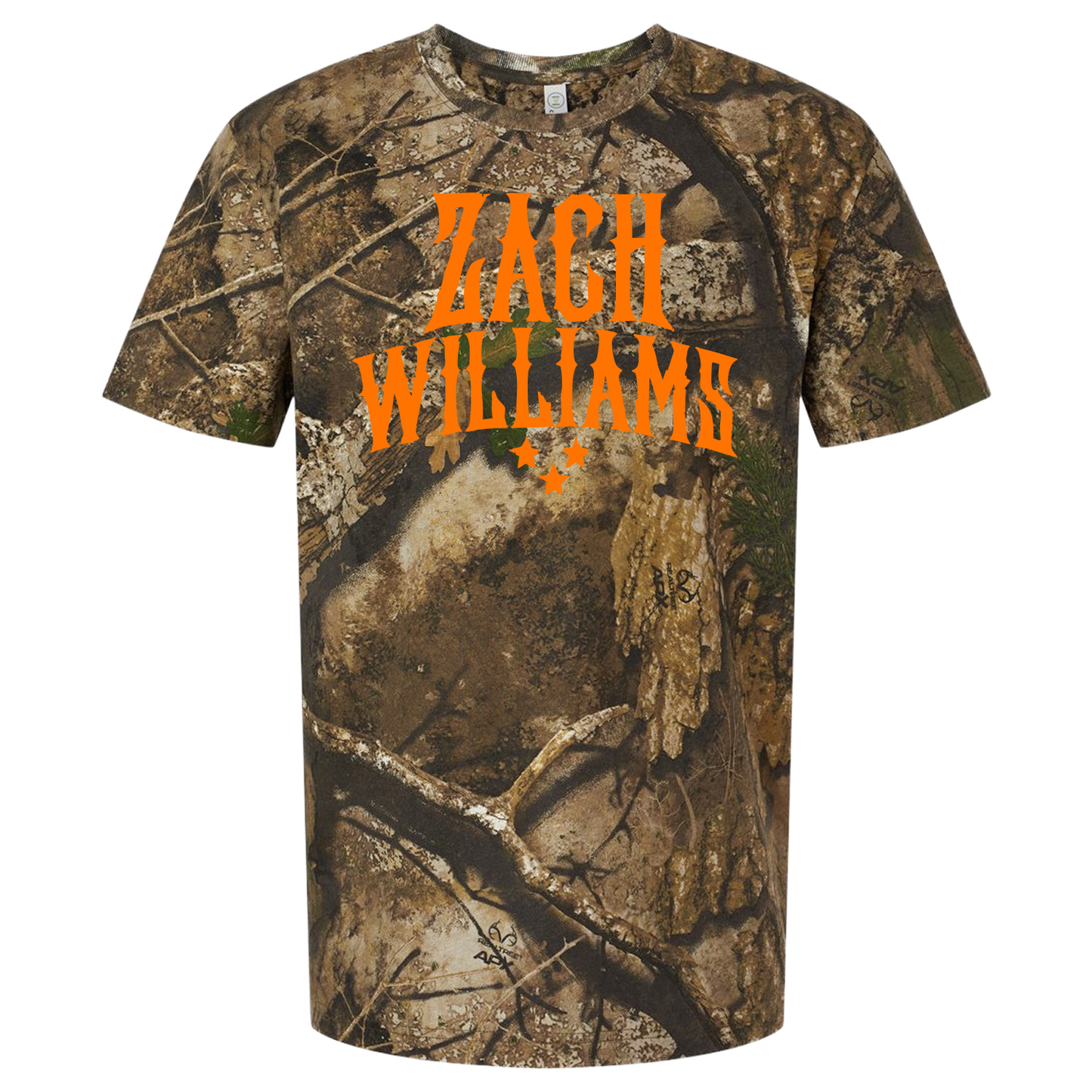 Zach Williams Logo Camo Tee
