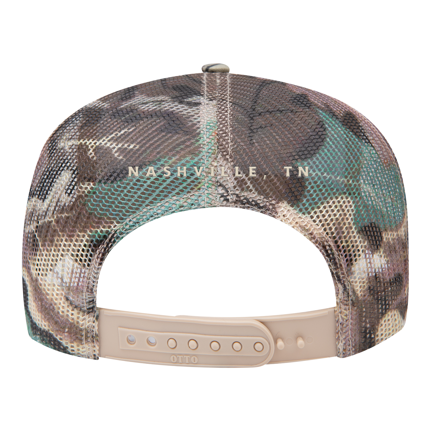 Bucking Bronco Camo Patch Hat