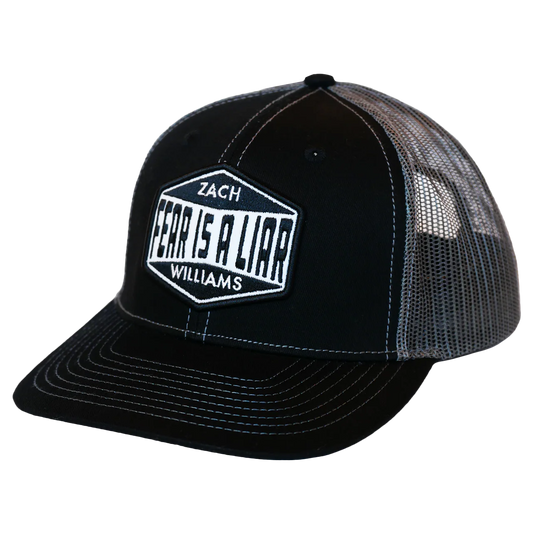 Zach Williams Black Fear Is A Liar Hat