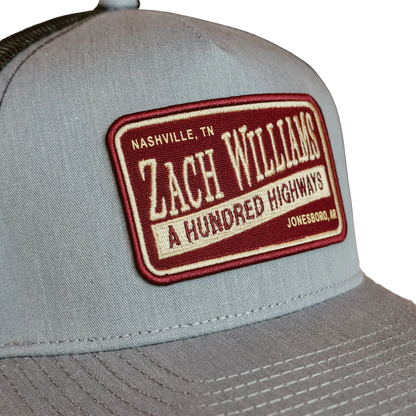 Zach WIlliams Classic Patch Trucker Hat