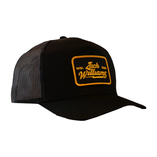Zach Williams Gold Black Trucker Hat