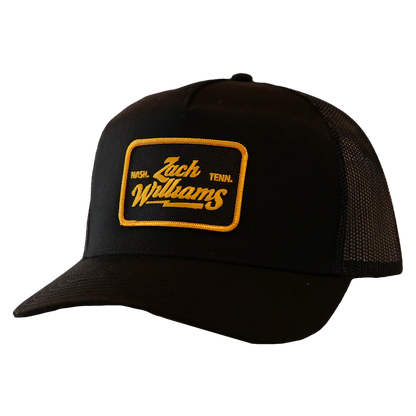 Zach Williams Gold Black Trucker Hat