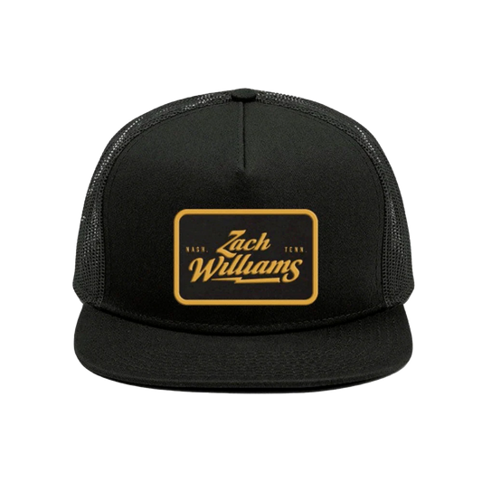 Zach Williams Gold Black Trucker Hat