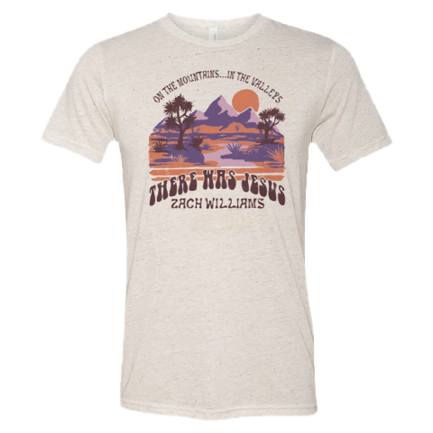 There Was Jesus Landscape Tee