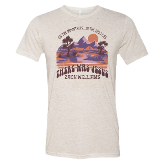 There Was Jesus Landscape Tee