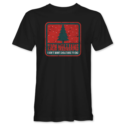 I Don't Want Christmas To End Tee (Black)