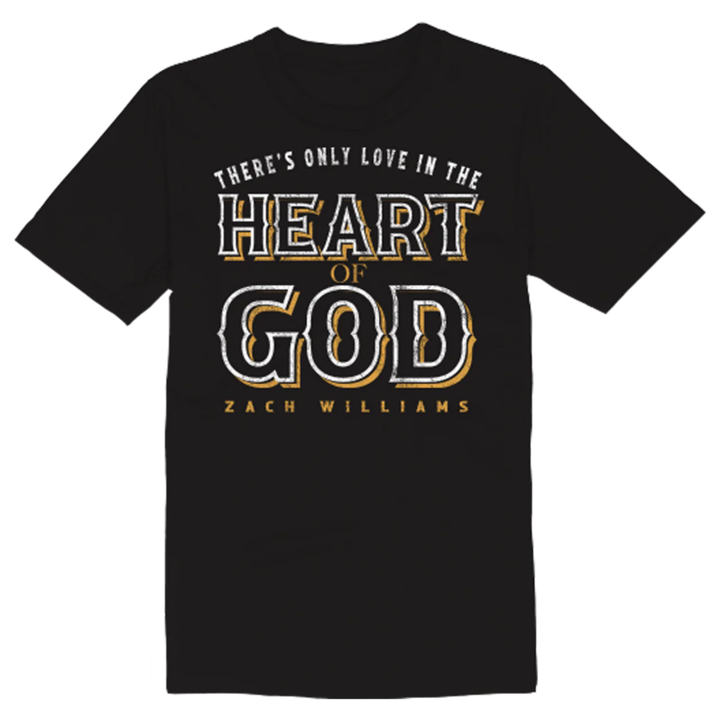 Heart of God Black Tee
