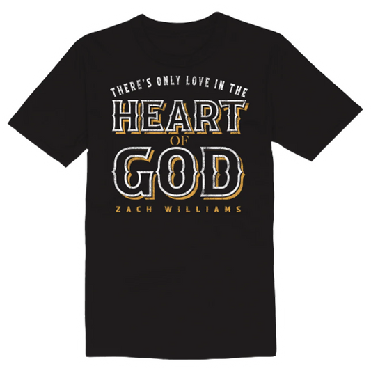 Heart of God Black Tee