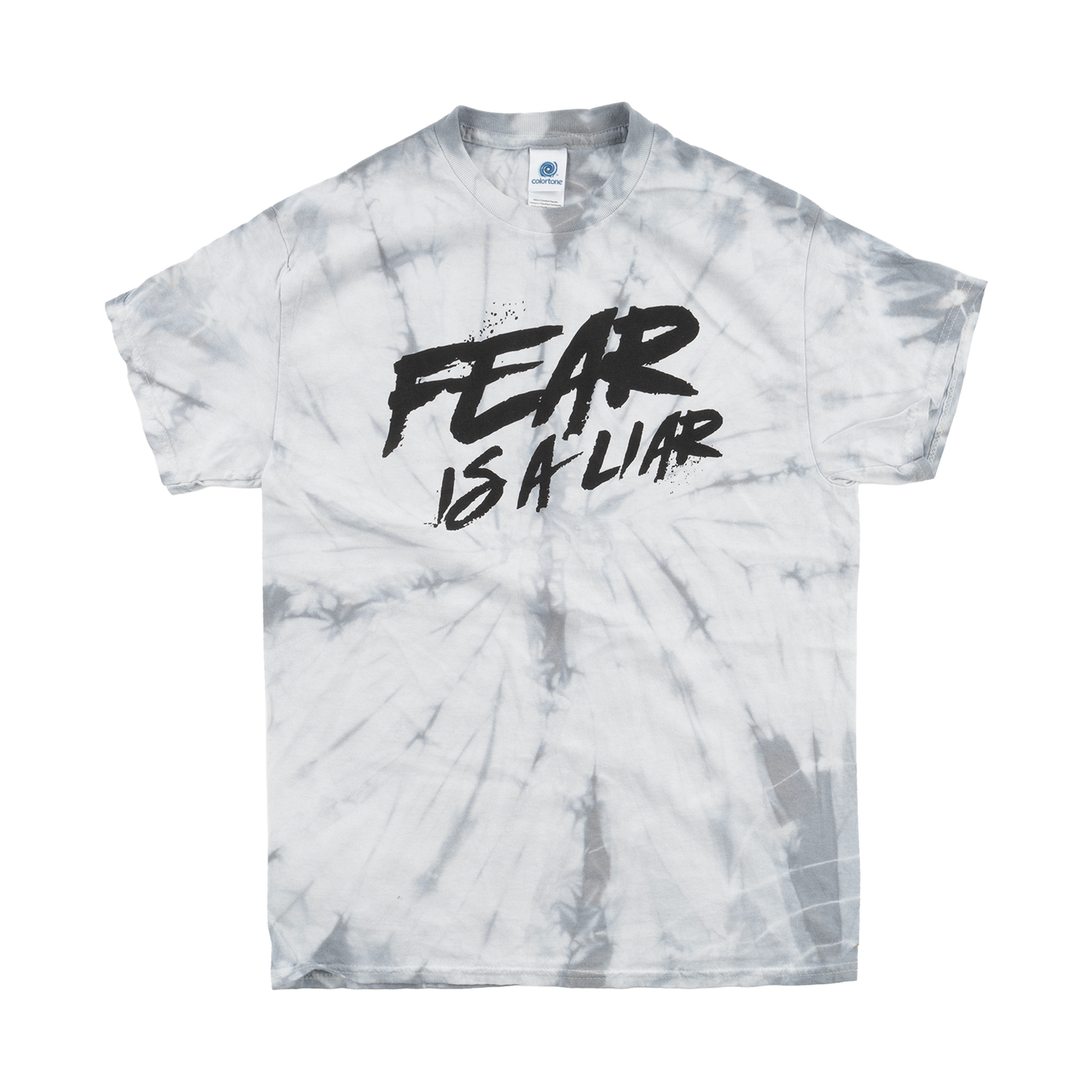 Fear Is A Liar Silver Spider Tee