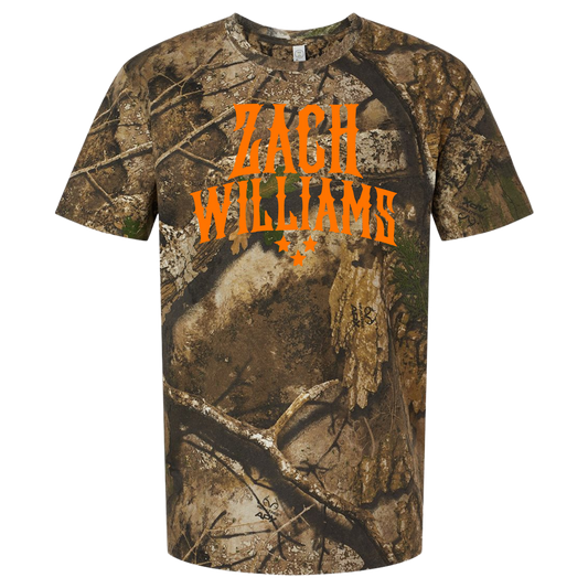 Zach Williams Logo Camo Tee