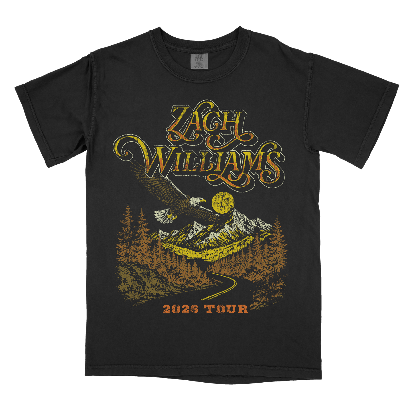 Zach Williams June 2026 Tour Tee