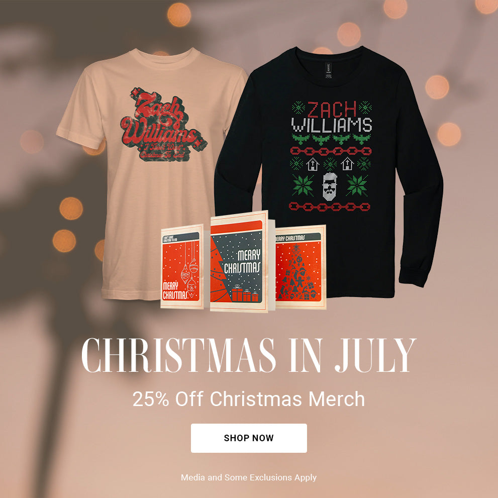 Christmas is July 25% Off Christmas Merch Shop Now. Media And some exclusions apply. 